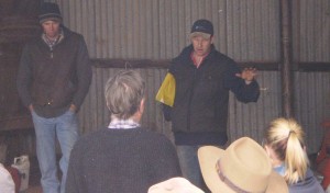 Tom Small addresses the Perennial Pasture Systems group