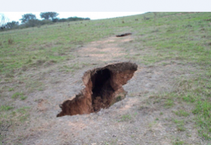 Tunnel erosion